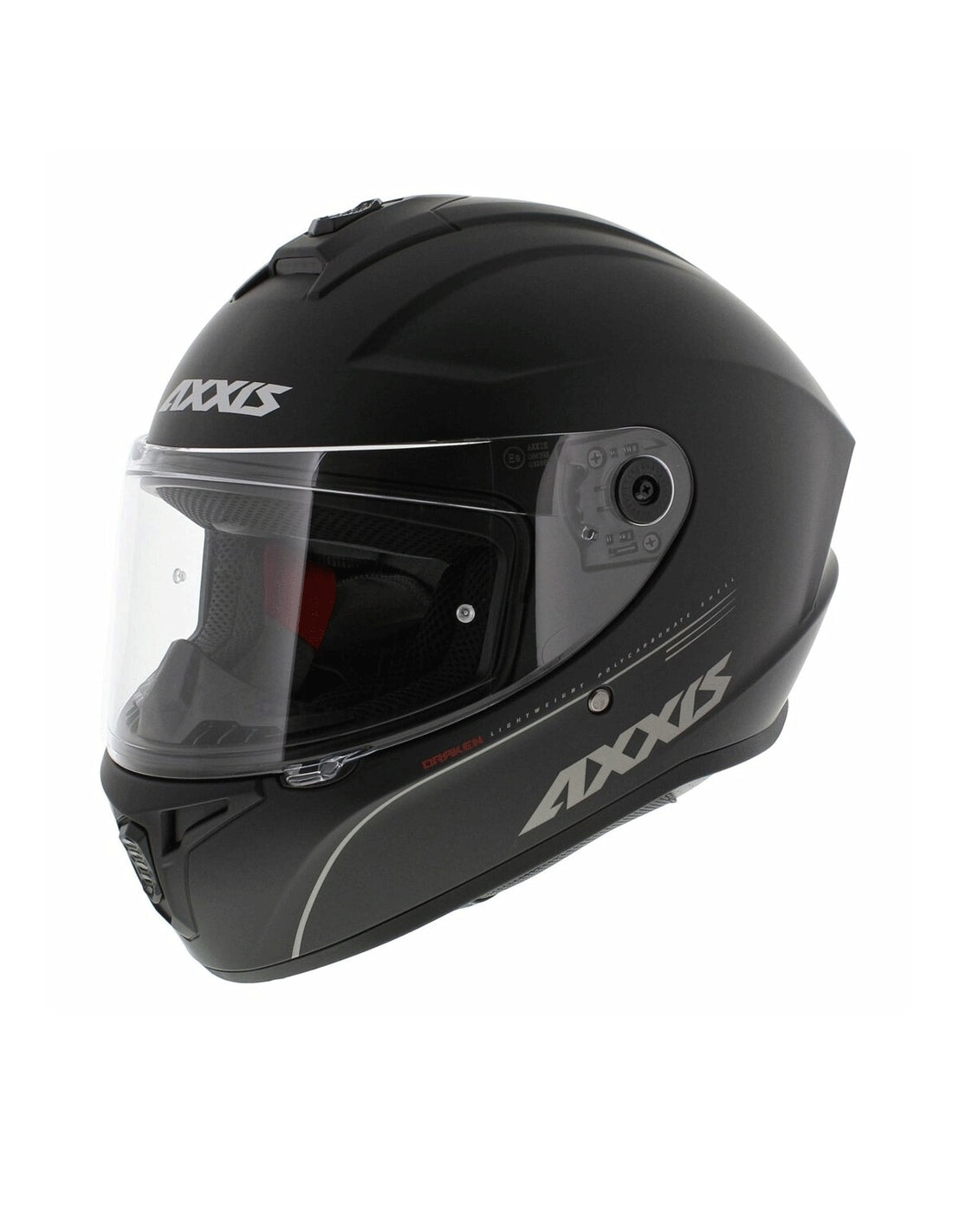  AXXIS-HELMET FF112C DRAKEN S SOLID V.2 A11 MATTE BLACK - SECURTEX MOTOR SL (t/a MaximoMoto)