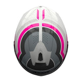  AXXIS-FF112C DRAKEN S COUGAR A8 PINK FLUORESCENT GLOSS HELMET - SECURTEX MOTOR SL (t/a MaximoMoto)