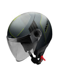  AXXIS-SQUARE CONVEX C2 HELMET GLOSS GREY - SECURTEX MOTOR SL (t/a MaximoMoto)