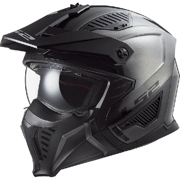 Ls2 Of606 Drifter Full face helmets Jeans Titanium-06 