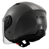 Ls2 Of616 Airflow Open Face Helmets Nardo Grey-06 