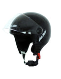  AXXIS-SQUARE SOLID A1 GLOSS BLACK HELMET - SECURTEX MOTOR SL (t/a MaximoMoto)