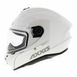  AXXIS-FF112C DRAKEN S SOLID V.2 A10 GLOSS PEARL WHITE HELMET - SECURTEX MOTOR SL (t/a MaximoMoto)