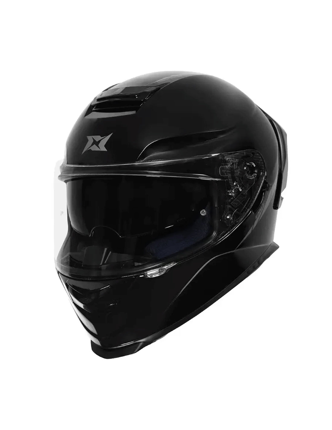  AXXIS-HELMET FF109SV EAGLE SV SOLID A1 GLOSS BLACK - SECURTEX MOTOR SL (t/a MaximoMoto)