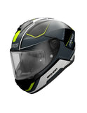  AXXIS-FF112C DRAKEN S SONAR B13 HELMET FLUORESCENT YELLOW MATTE - SECURTEX MOTOR SL (t/a MaximoMoto)