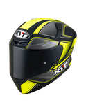  KYT- TT-COURSE TOURIST MATT YELLOW FLUO HELMETS - SECURTEX MOTOR SL (t/a MaximoMoto)