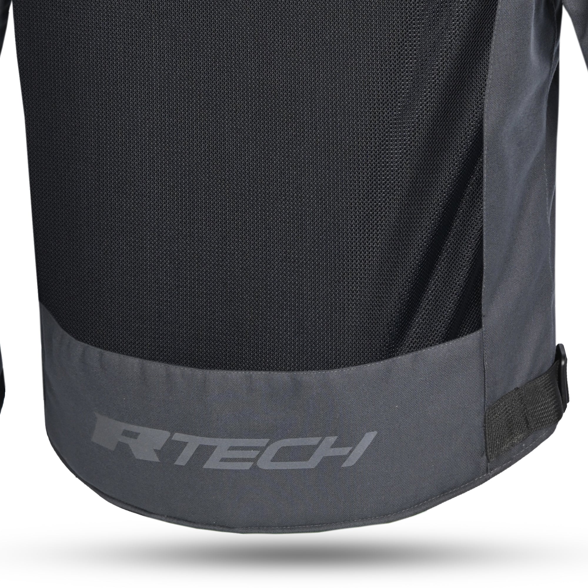 R-TECH SPIRAL MESH Motorcycle Jacket Dark Grey Black Green