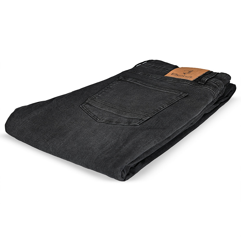 BELA RIO PANTALON DE HOMBRE DENIM JEANS 32L NEGRO 