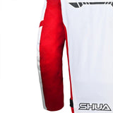 SHUA Immortal Textile Motorcycle Racing Jacket Men Ice Red Black images