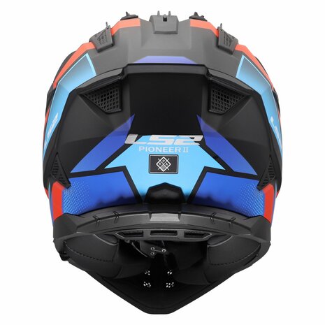 LS2 MX702 PIONEER II BLOCK OFF ROAD MOTORCYCLE ADVENTURE HELMET
