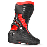 BELA AIR RIDER GP-1 MOTORCYCLE RACING BOOTS BLACK GREY RED