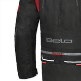 Bela Transformer Motorcycle Touring Water-Resistant Jacket Black Red 