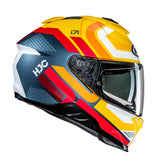 HJC I71 Viz Motorcycle Full-Face Helmet Yellow