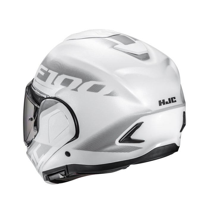 HJC F100 Hetal Sports Motorcycle Flip up Modular Helmet White