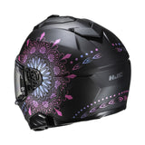 HJC I71 Niel Sports Motorcycle Full Face Helmet Blue Purple White