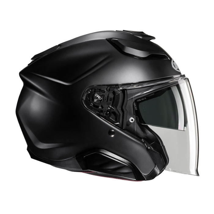 HJC F31 Plain Motorbike Sport Helmet-Matte Black