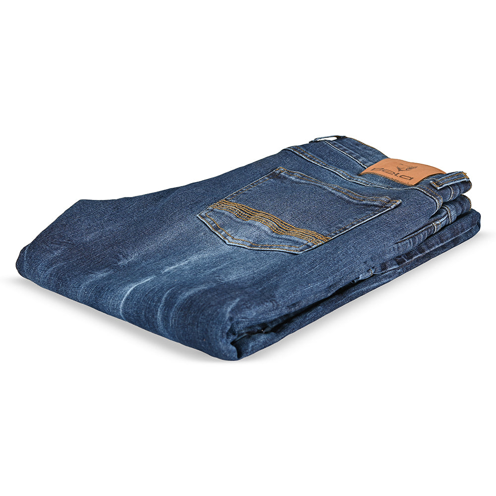 BELA RIO PANTALON DE HOMBRE DENIM JEANS 34L TIE & DYE AZUL 