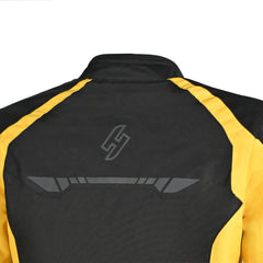 SHUA - Immortal Textile Racing Jacket - Black Yellow