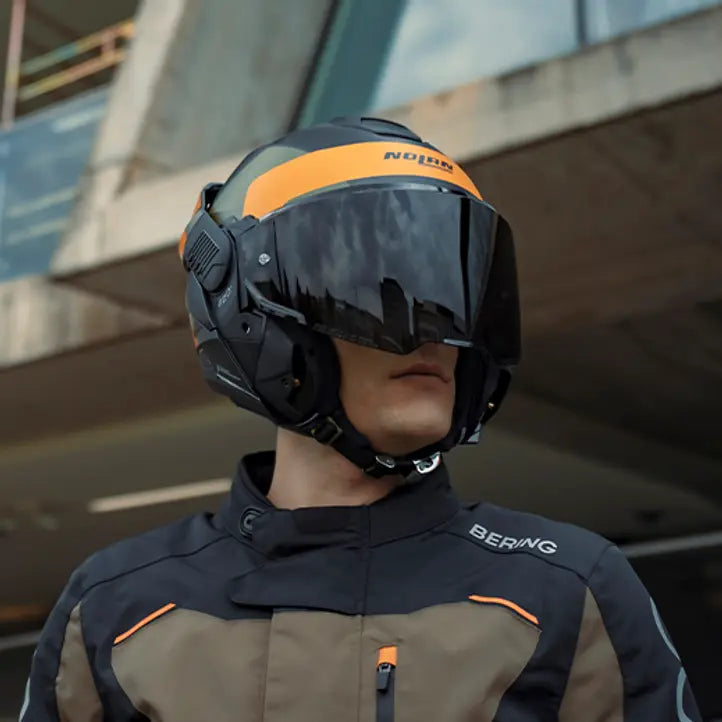 NOLAN OMOCROMO 345 MODULAR MOTORBIKE HELMET
