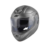 KAPPA KV50 MOTO MODULAR CASCO BASICO GRIS BRILLO - CASCO