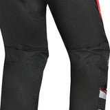 BELA Tour To Snow Motorcycle Textile Pant - Black Ice Red 