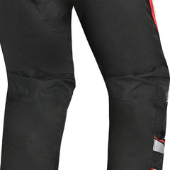 BELA Tour To Snow Motorcycle Textile Pant - Black Ice Red