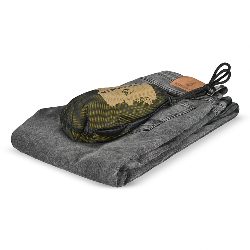 BELA RIO 32L ARMOUR DENIM JEANS BLACK