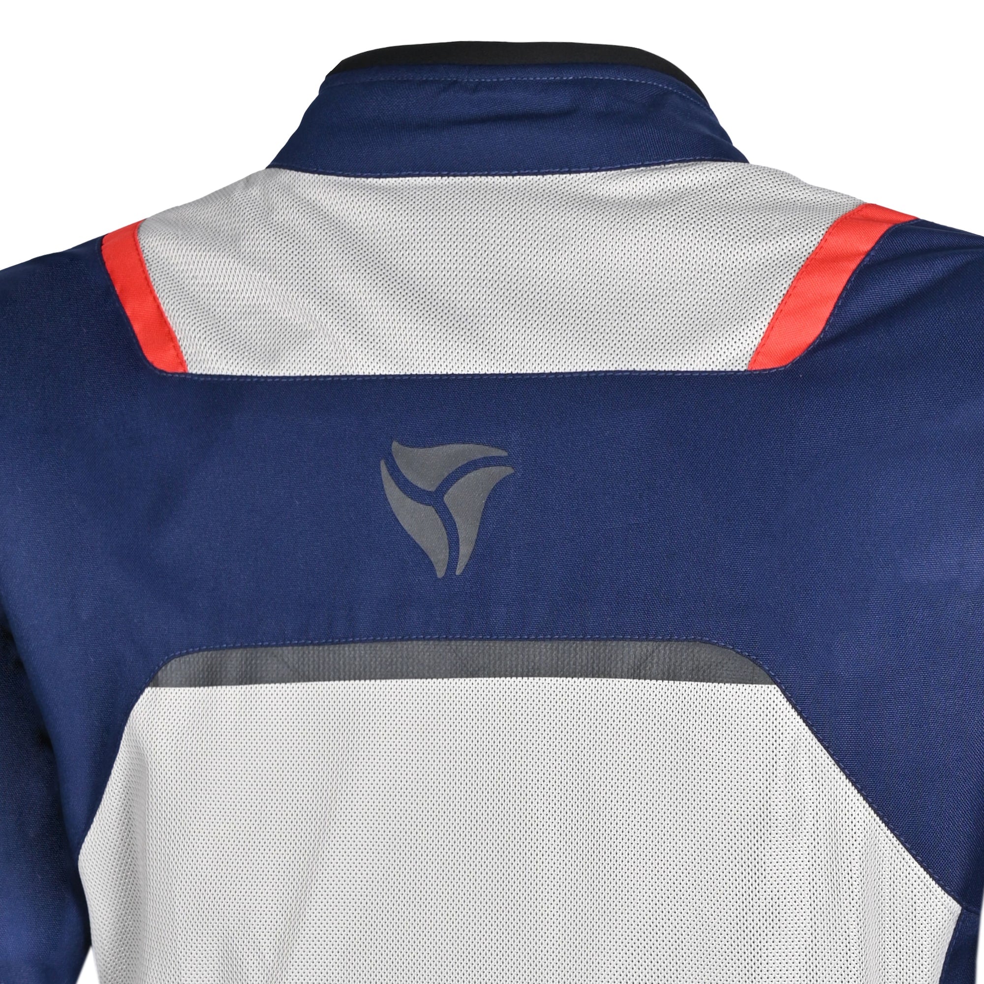 R Tech Spiral Mesh Motorcycle Jacket Blue/Ice/Red