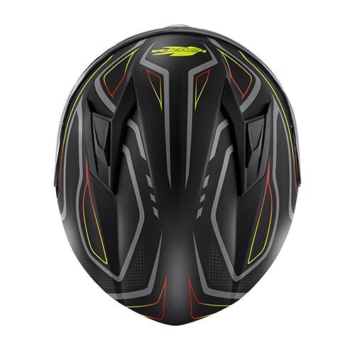  KAPPA - KV56/NEONBLACK-MT/RED FULL HELMET - SECURTEX MOTOR SL (t/a MaximoMoto)