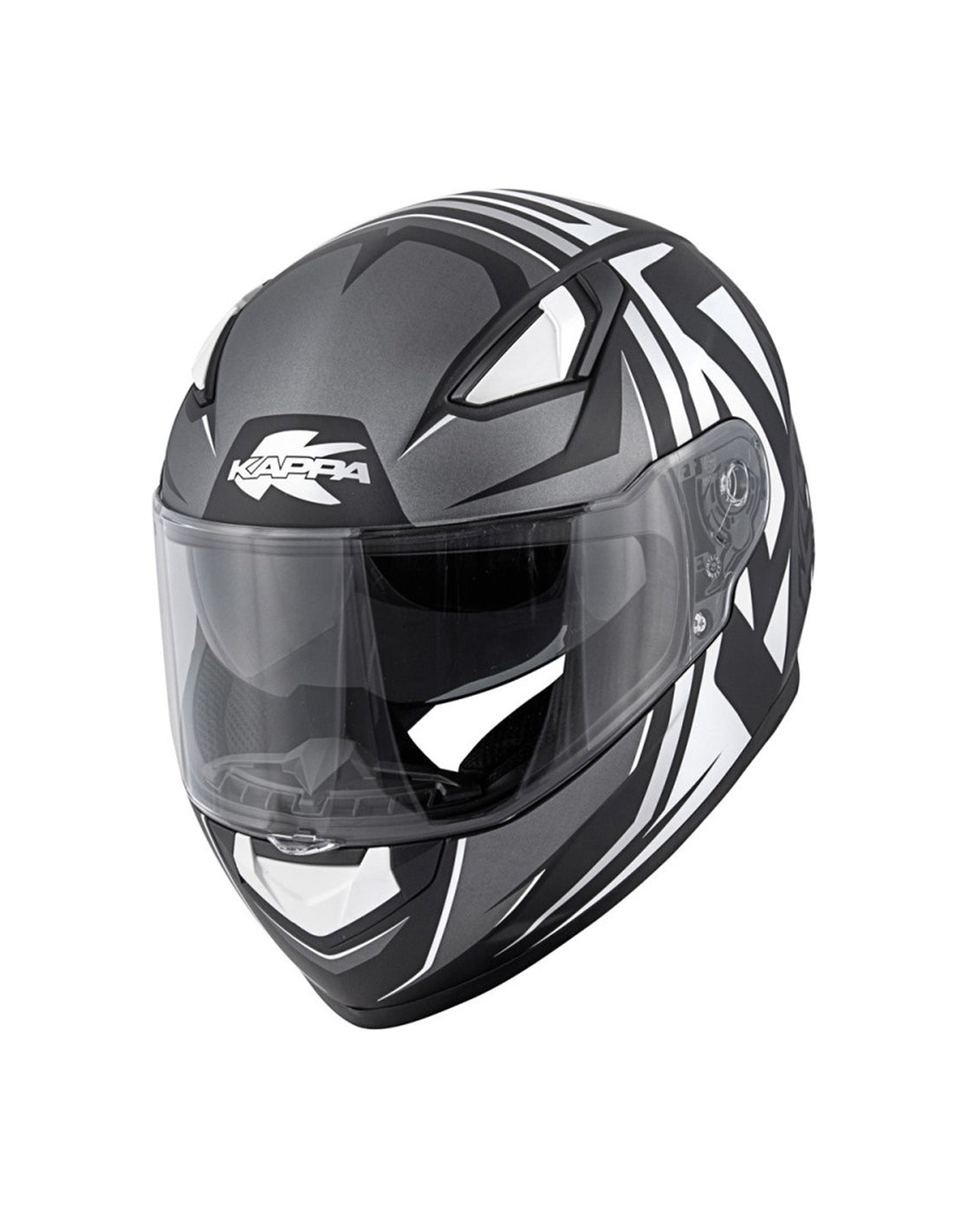  KAPPA - FULL HELMET KV41/DALLAS.D/SIMPLE BLACK-MT/TITANIUM - SECURTEX MOTOR SL (t/a MaximoMoto)
