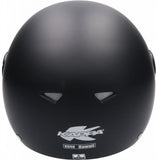  KAPPA - DJET HELMET KV40/HAWAII.D/BASIC BLACK - SECURTEX MOTOR SL (t/a MaximoMoto)