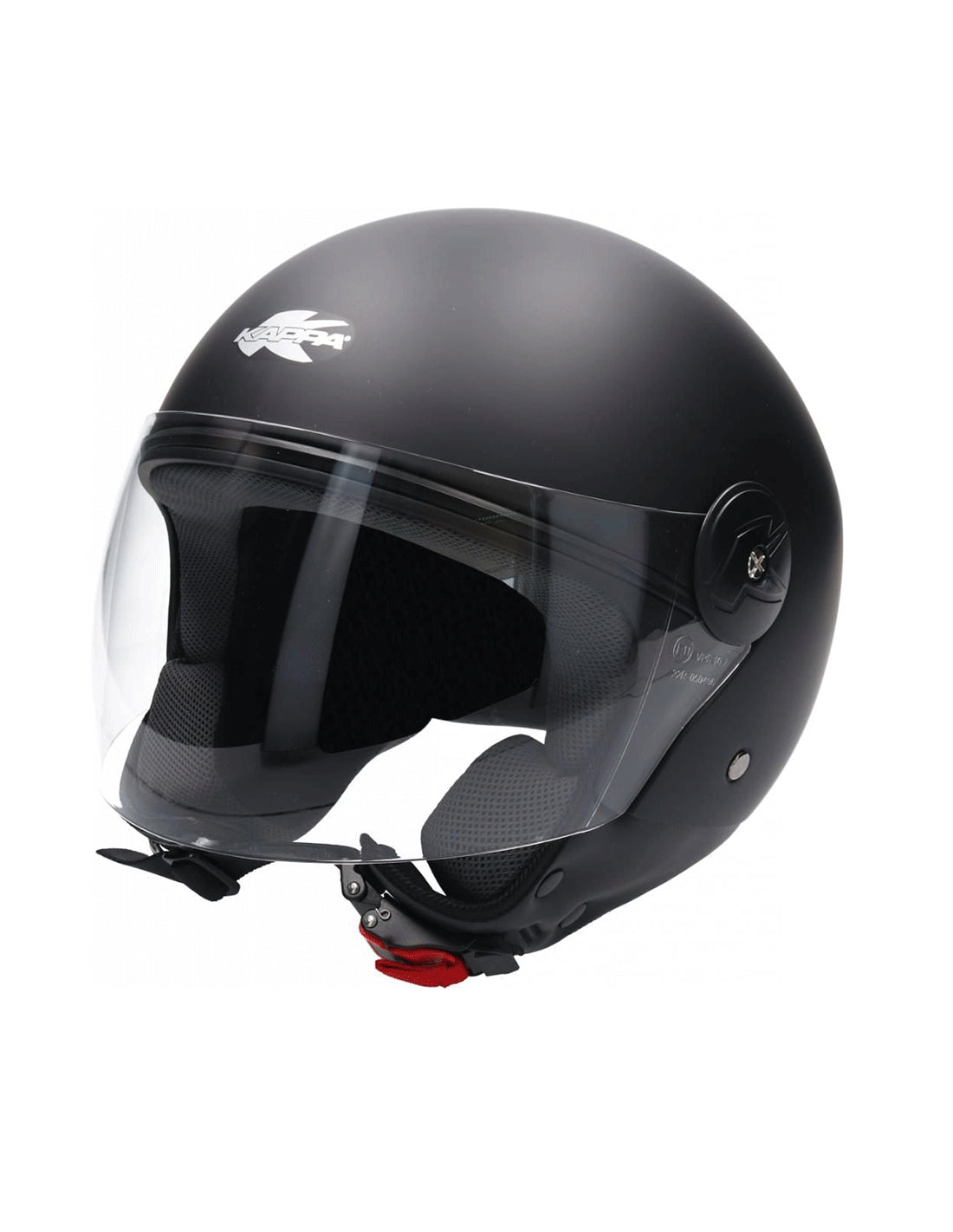  KAPPA - DJET HELMET KV40/HAWAII.D/BASIC BLACK - SECURTEX MOTOR SL (t/a MaximoMoto)