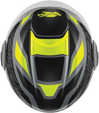  KAPPA - JET HELMET KV37/OREGON.D/READY GRAY-MT/BLACK/YELLOW - SECURTEX MOTOR SL (t/a MaximoMoto)