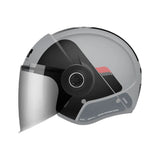 MT Viale Advance Motorcycle Jet Helmets Grey