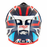  KAPPA - KV30/EVO FULL HELMET O/PLD/GRAYER WHITE-BR/BLUE/RED - SECURTEX MOTOR SL (t/a MaximoMoto)