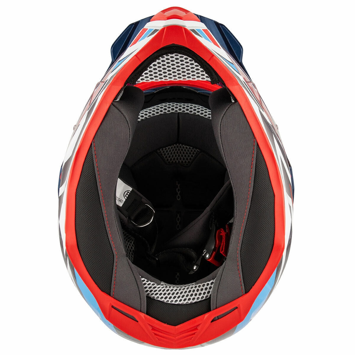  KAPPA - KV30/EVO FULL HELMET O/PLD/GRAYER WHITE-BR/BLUE/RED - SECURTEX MOTOR SL (t/a MaximoMoto)