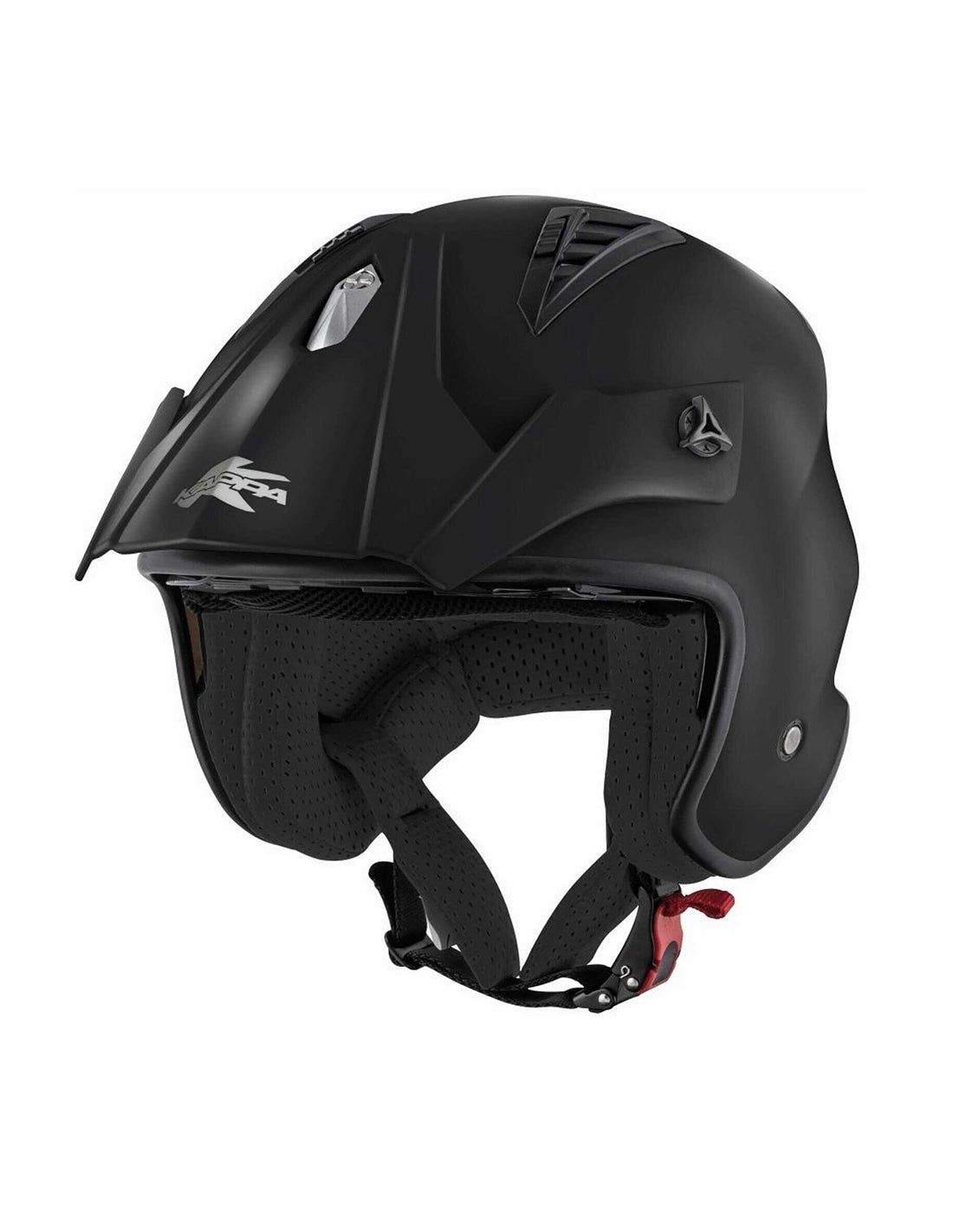  KAPPA - JET HELMET KV45/TRIALD/BASIC BLACK - SECURTEX MOTOR SL (t/a MaximoMoto)