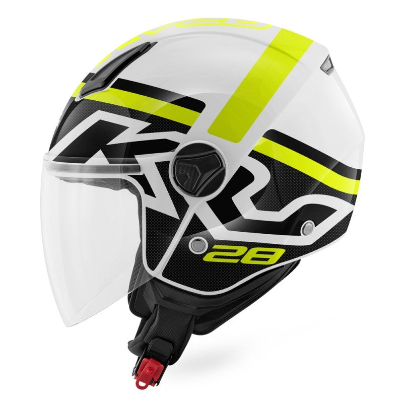  KAPPA - HELMET DJET KV28/EVO C/VGD/JOIN BLNCO-BR/BLACK/YELLOW - SECURTEX MOTOR SL (t/a MaximoMoto)