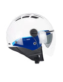 Casco Scooter CGM 116G AIR BICO Jet Casco Urbano Blanco Azul