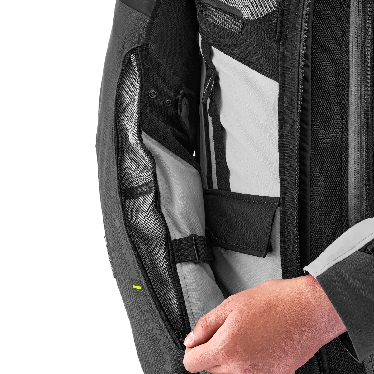 SHIMA TRACKER HOMBRE DE MOTO DE TURISMO CHAQUETA GRIS