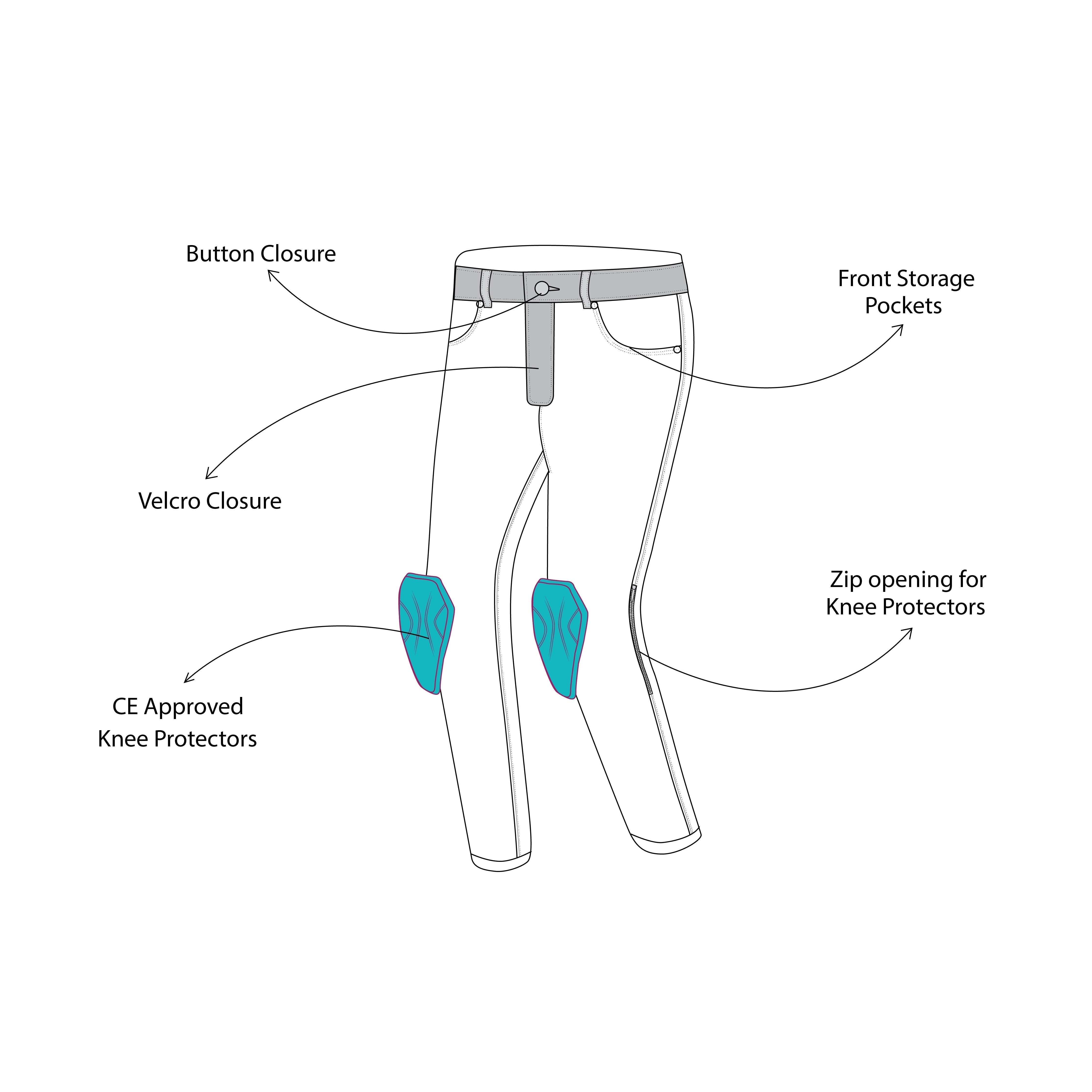 BELA RIO 32L ARMOUR DENIM JEANS BLACK