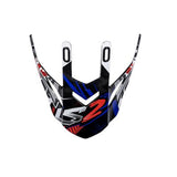 MX437 PEAK Strong Motorcycle Accesseries White Blue Red 