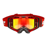 Aura Goggle Black Red With Iridium Visor 