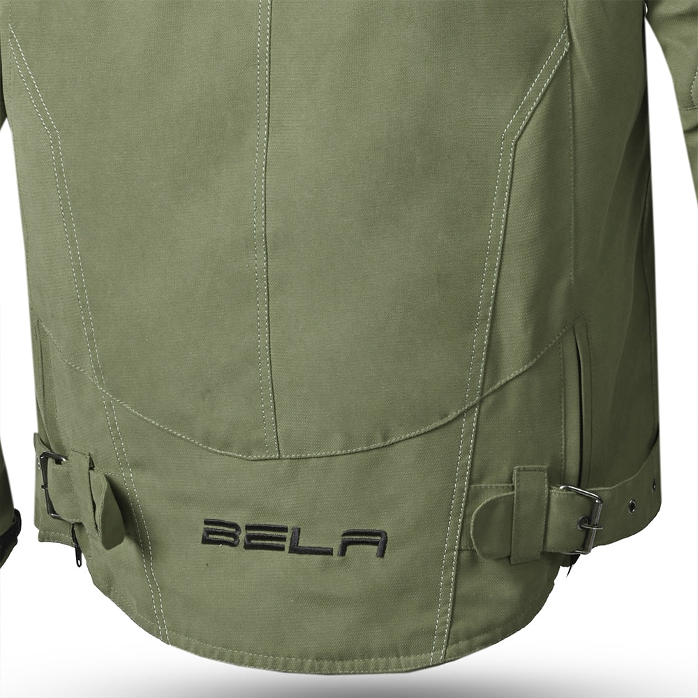  BELA - Logan Man Green Textile Jacket - SECURTEX MOTOR SL (t/a MaximoMoto)