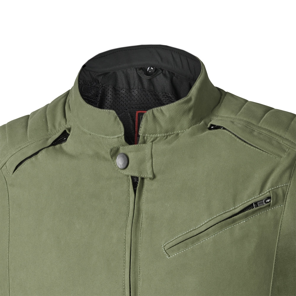  BELA - Logan Man Green Textile Jacket - SECURTEX MOTOR SL (t/a MaximoMoto)
