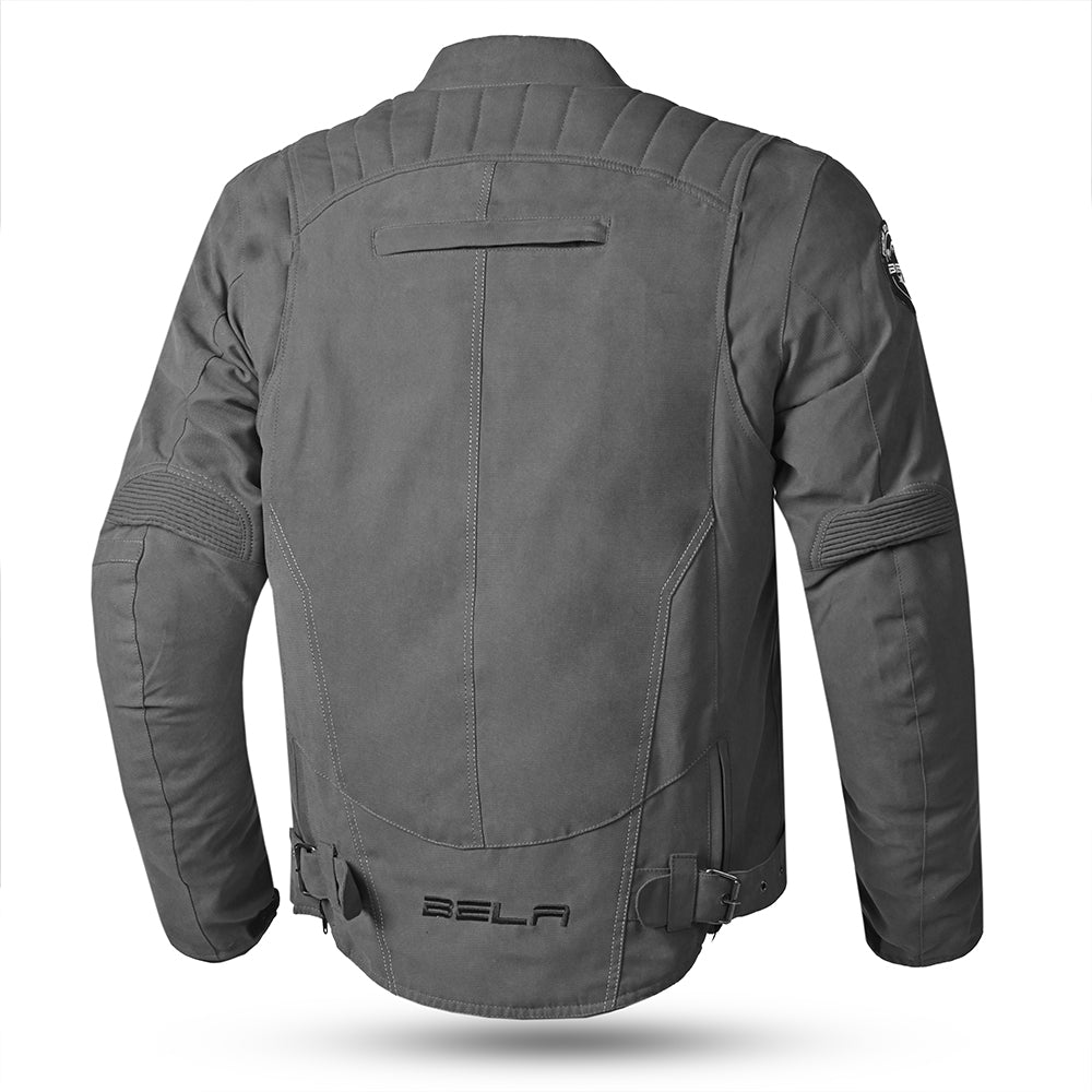  BELA - Logan Man Grey Textile Jacket - SECURTEX MOTOR SL (t/a MaximoMoto)