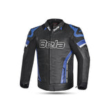  BELA - Rocket man leather jacket Black/Blue - SECURTEX MOTOR SL (t/a MaximoMoto)