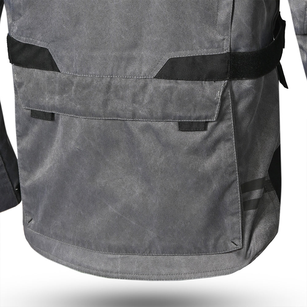  BELA - Alpha Vintage Grey Textile Jacket - SECURTEX MOTOR SL (t/a MaximoMoto)