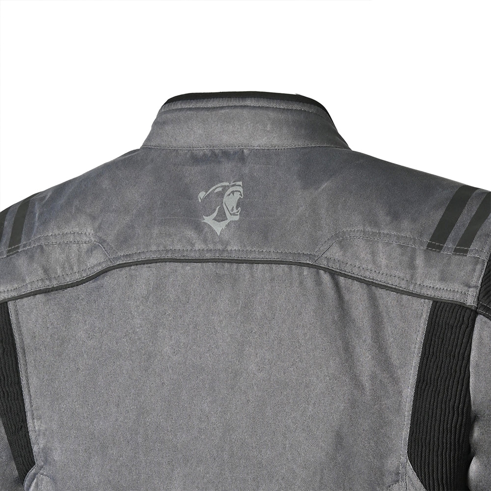  BELA - Alpha Vintage Grey Textile Jacket - SECURTEX MOTOR SL (t/a MaximoMoto)