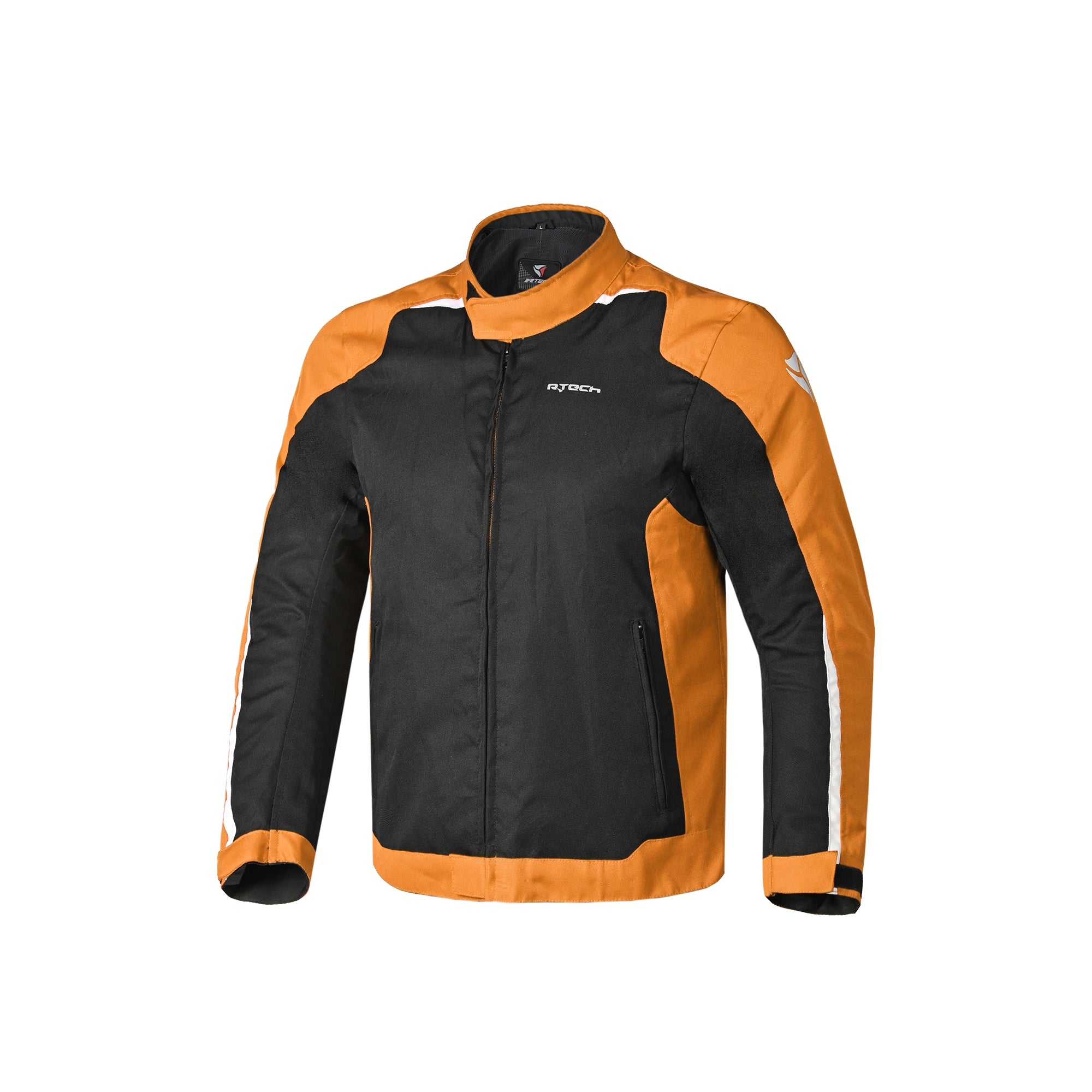  R-TECH - Motril Textile Jacket Black/Orange - SECURTEX MOTOR SL (t/a MaximoMoto)